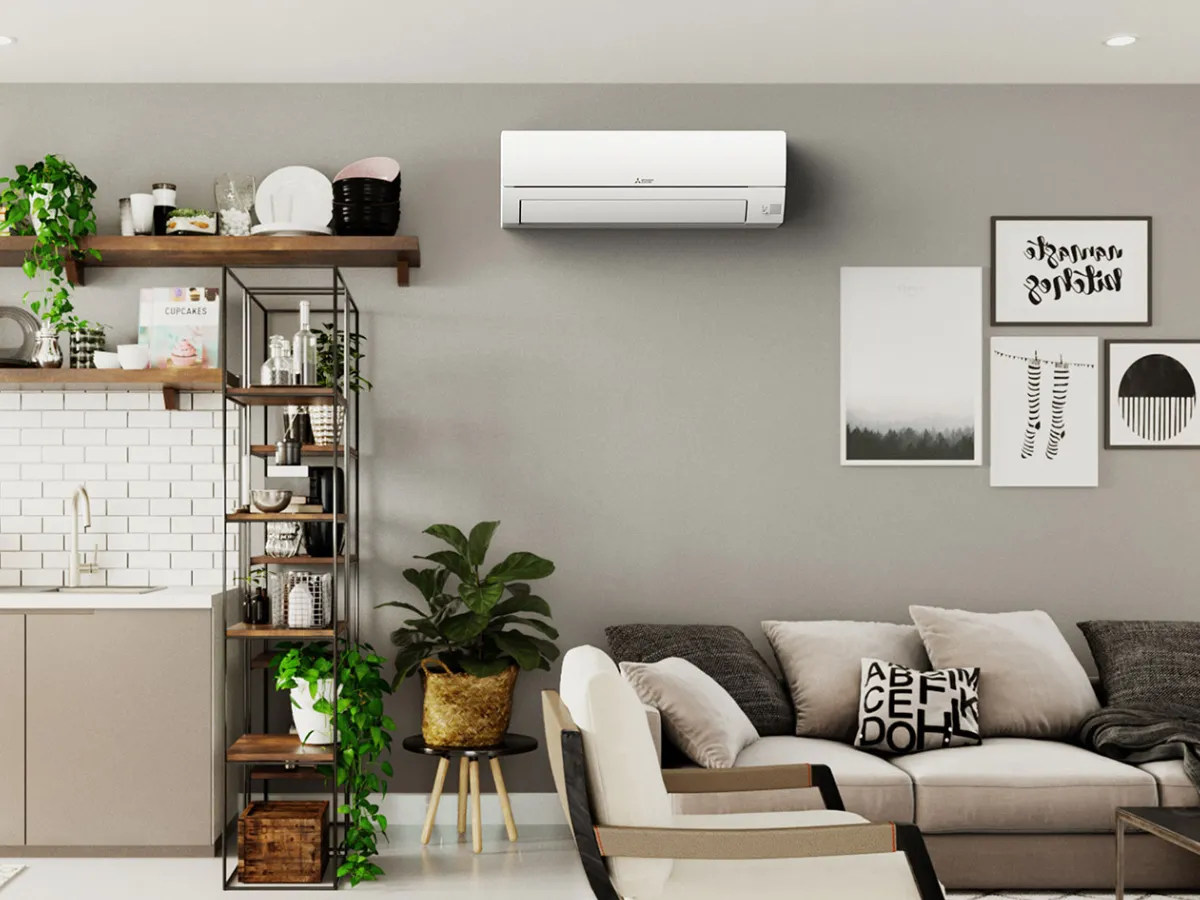 Poza conditioner MSZ-HR60 montat in interior nr 3