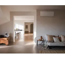 Poza bloc interior DAIKIN Inverter R32 EMURA FTXJ25AW+RXJ25AR32 A+++ (alb) pe perete