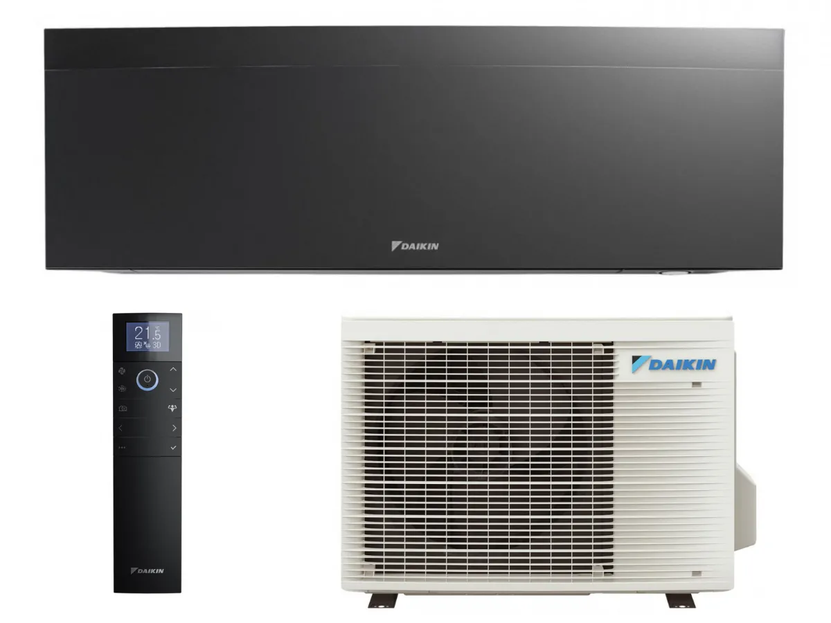Climatizator DAIKIN Inverter R32 EMURA FTXJ25AB+RXJ25A R32 A+++ (negru)								