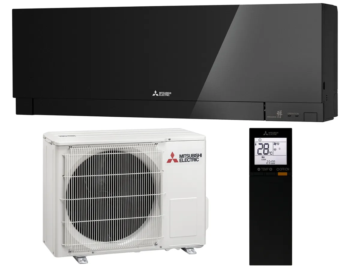 Conditioner LUX DESIGN Mitsubishi Electric 9000BTU (negru lucios)