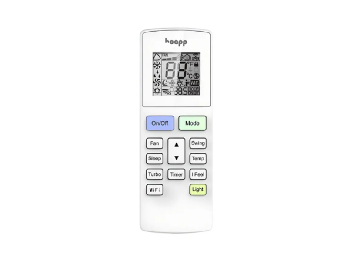Poza telecomanda HOAPP LUNA Inverter R32 HSK-LA28VAW/HMK-LA28VA 24000 BTU 