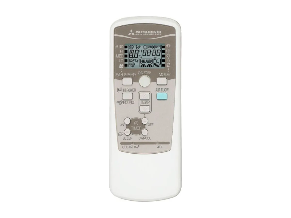Poza telecomanda Mitsubishi Heavy Standart Inverter R32 SRK25ZSPW/SRC25ZSPW		