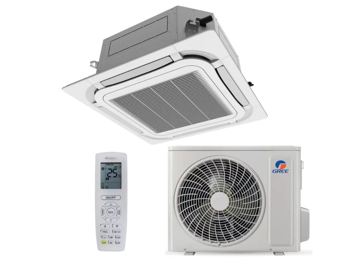 Climatizator GREE caseta Inverter  Inverter R32 seria U-MATCH GUD50T-A-T+GUD50W-HhA-X