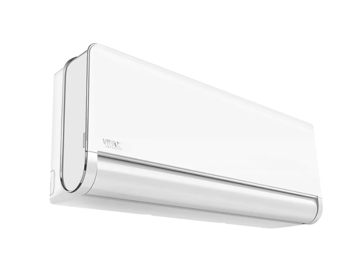 Poza bloc interior din partea stinga Vivax Inverter R32 H-Design 12000 BTU