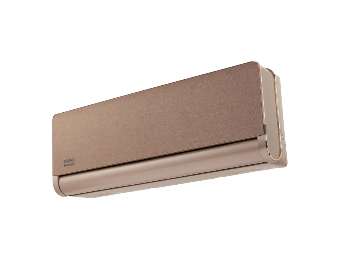 Poza bloc interior din partea dreapta Vivax Inverter R32 H-Design 12000 BTU Gold