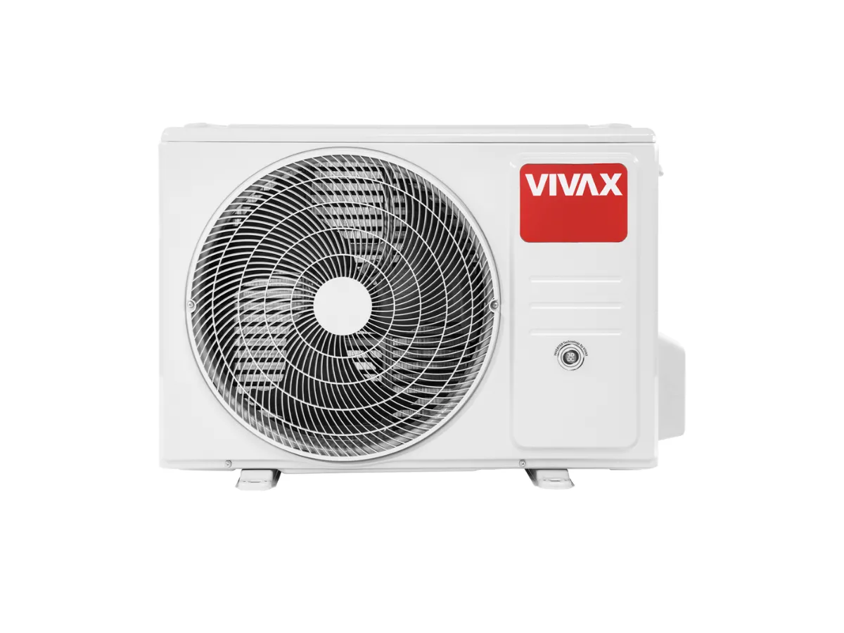 Poza bloc exterior Vivax Inverter R32 H-Design 12000 BTU Gold