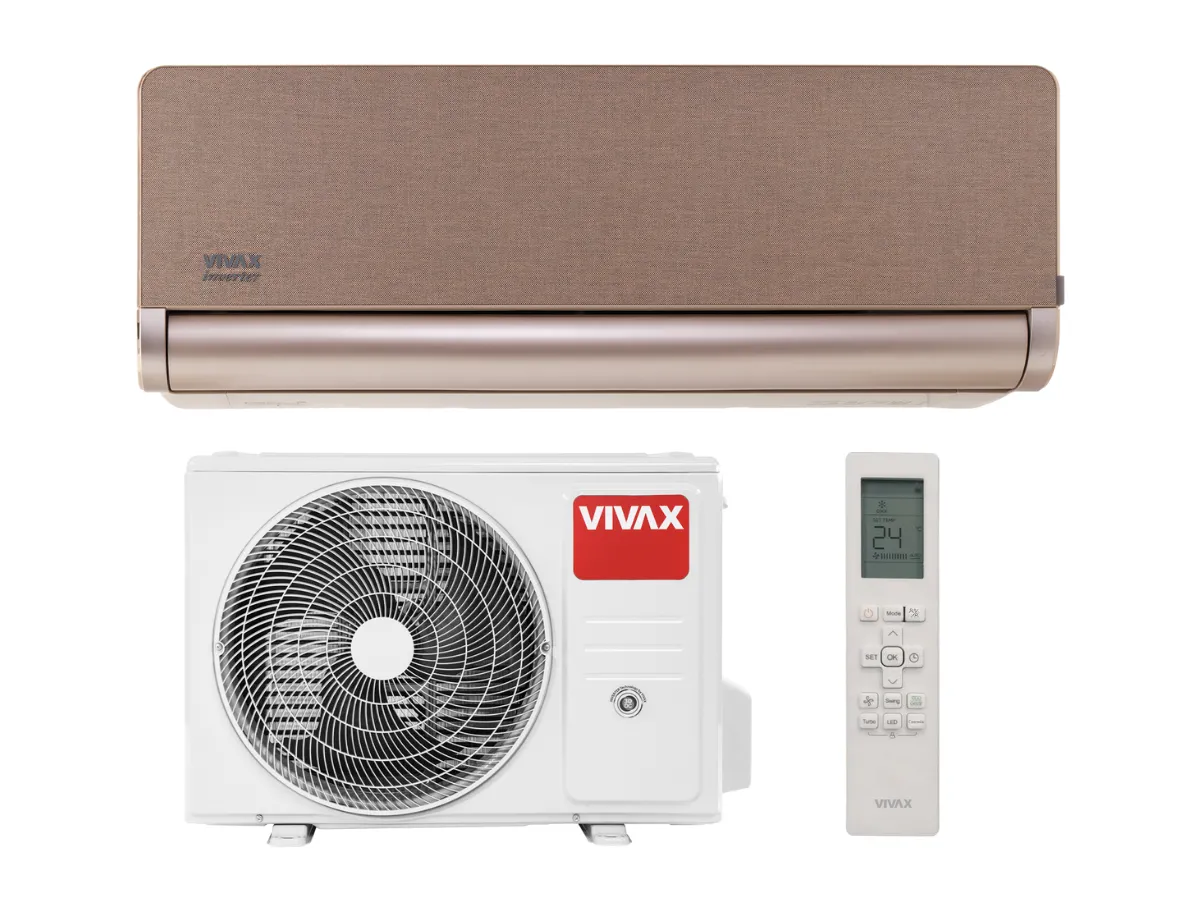 Climatizator Vivax Inverter R32 H-Design 12000 BTU Gold