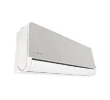 Poza bloc interior din partea stinga Vivax Inverter R32 H-Design 12000 BTU Silver