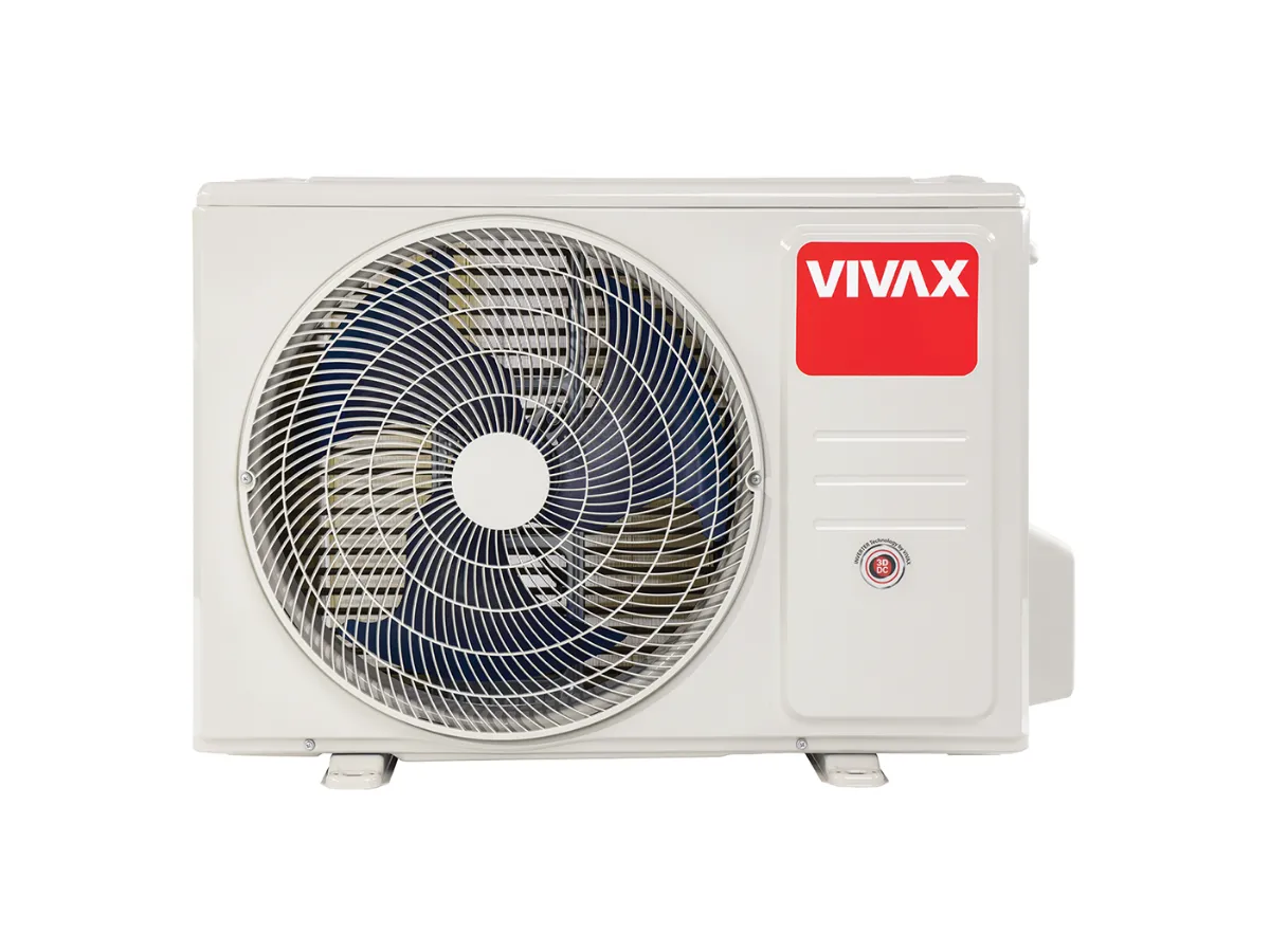 Poza bloc exterior Vivax Inverter R32 H-Design 12000 BTU Silver