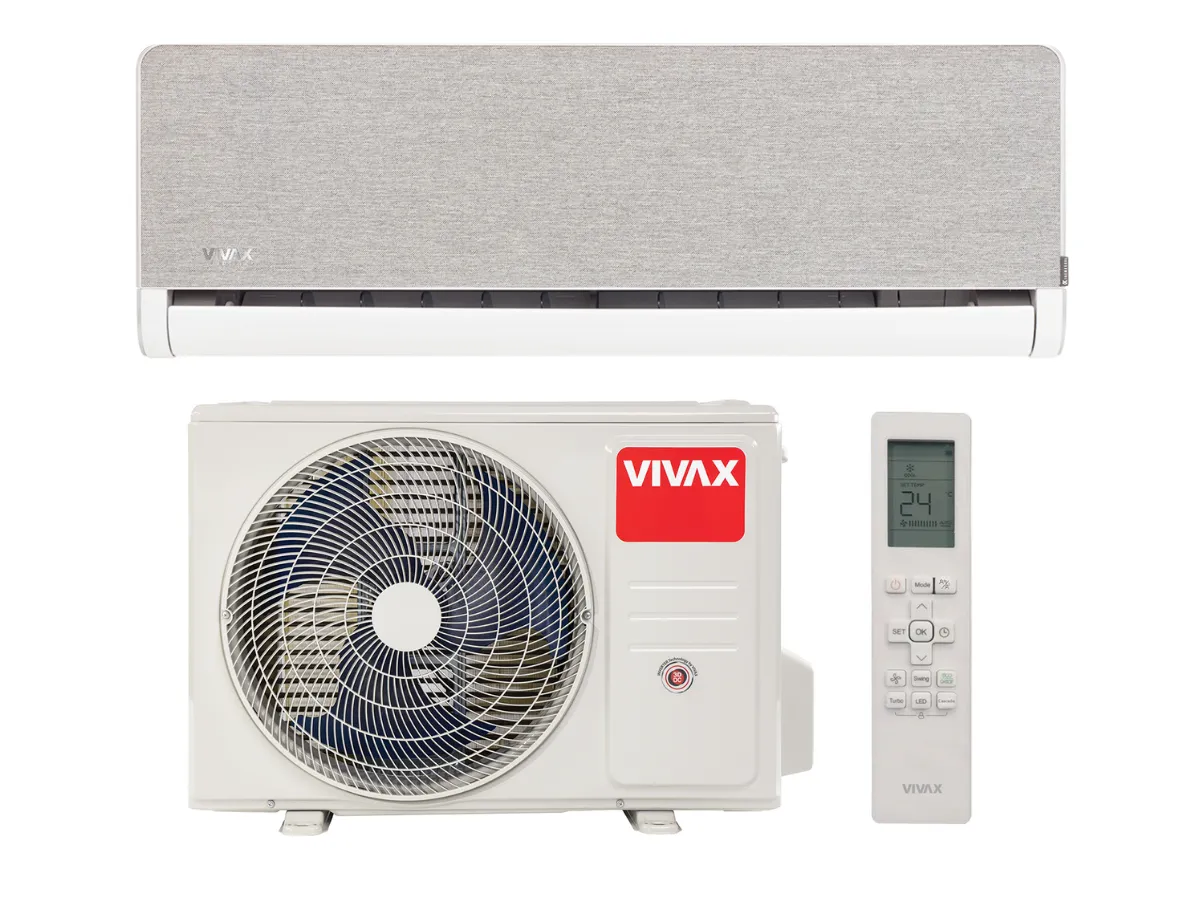 Кондиционер Vivax Inverter R32 H-Design 18000 BTU Silver