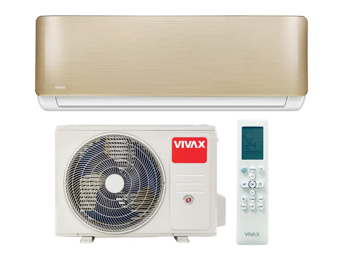 Climatizator  Vivax Inverter R32 R-Design 12000 BTU Gold