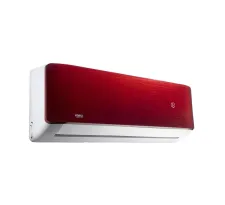 Poza bloc interior din partea stinga Vivax Inverter R32 R-Design 12000 BTU Red