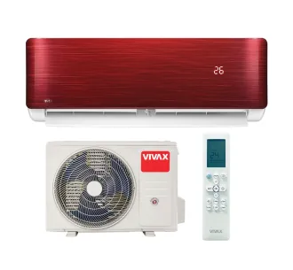 Climatizator Vivax Inverter R32 R-Design 12000 BTU Red