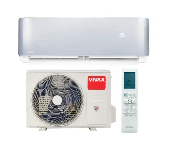 Climatizator Vivax Inverter R32 R-Design 12000 BTU Silver