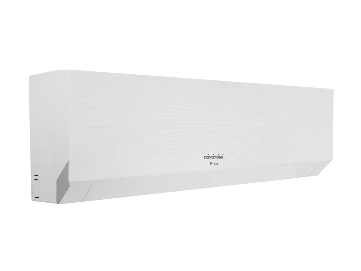 Poza bloc interior din partea stinga Toyotomi ERAI ALL DC Inverter R32 CTN/CTG-328W 9000BTU alb