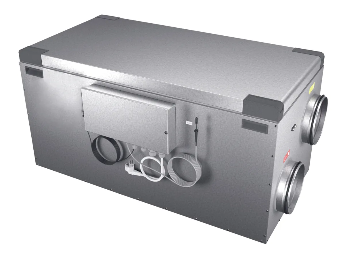 Recuperator de aer cu sistem de ventilație de tip canal OSTBERG HERU 100 S EC-y2 (debit de aer 436 m³/h)