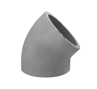 Cot izolat 45° Heatpex ARIA ADURO Ø125 mm pentru ventilație