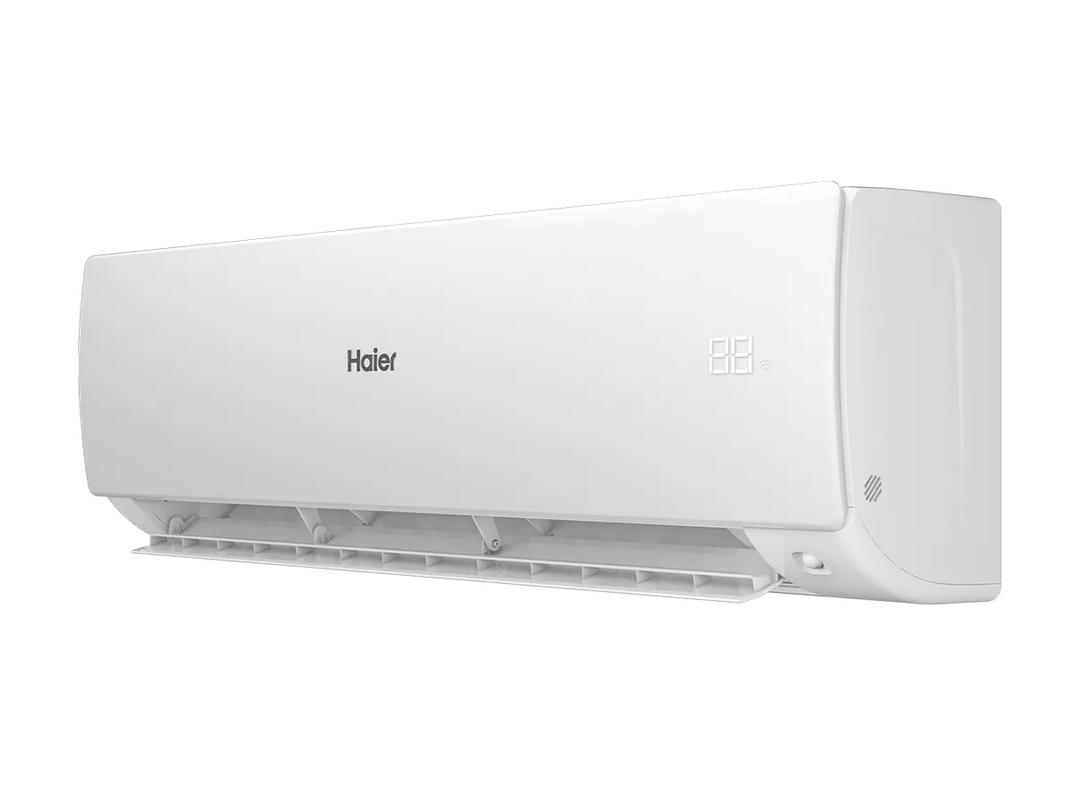 Bloc intern al condiționerului HAIER SERENE Plus DC Inverter R32 alb mat, vedere din partea dreaptă