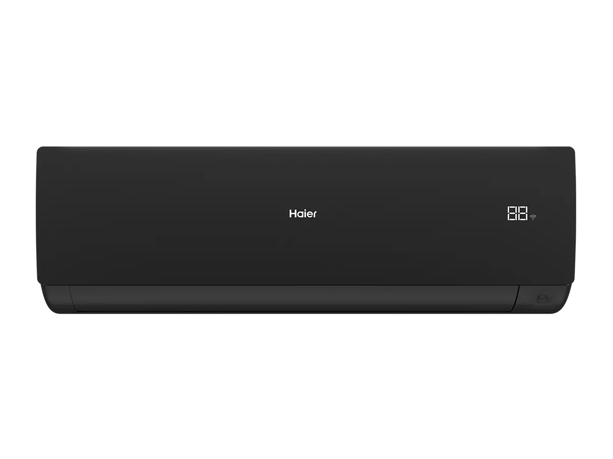 Bloc intern al condiționerului HAIER SERENE Plus DC Inverter R32 negru mat, vedere frontala
