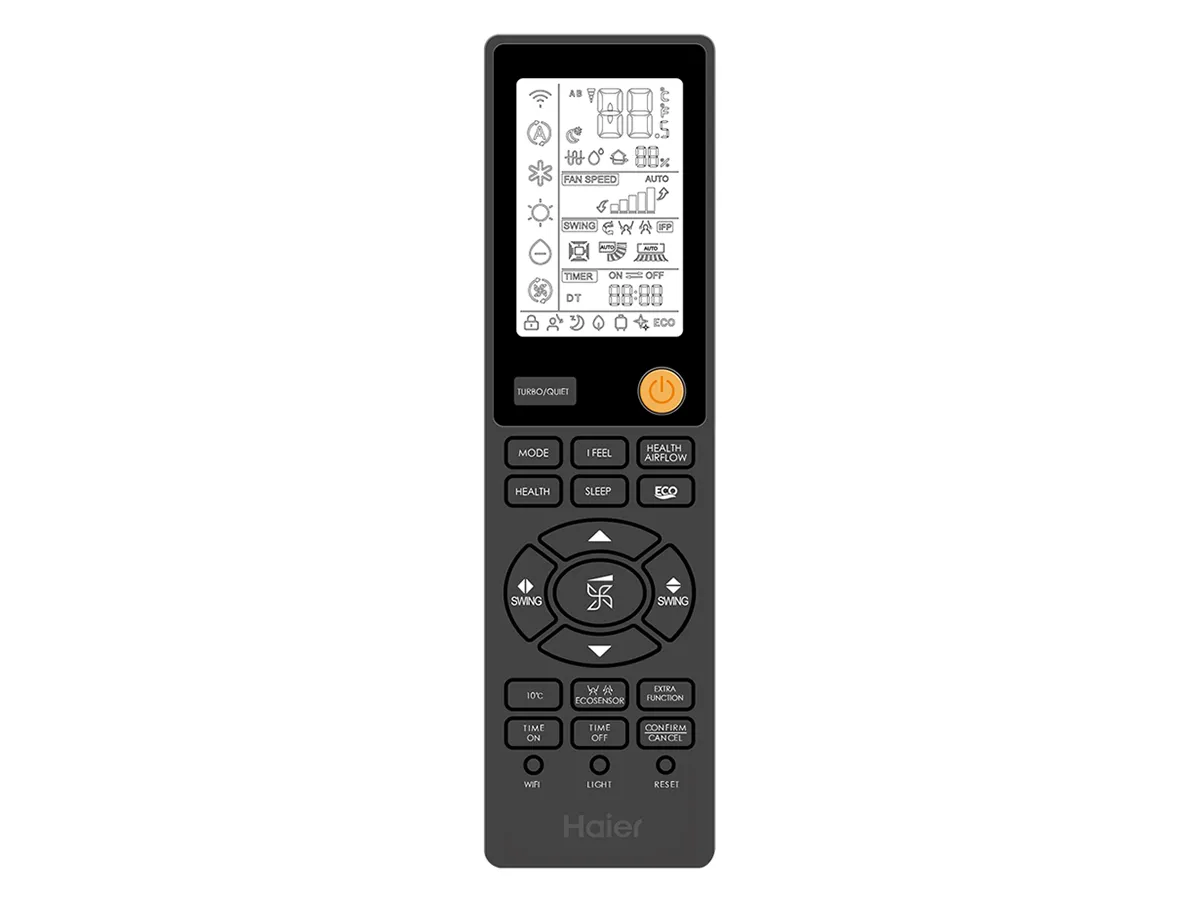 Telecomanda. Conditioner HAIER SERENE Plus DC Inverter R32 negru mat